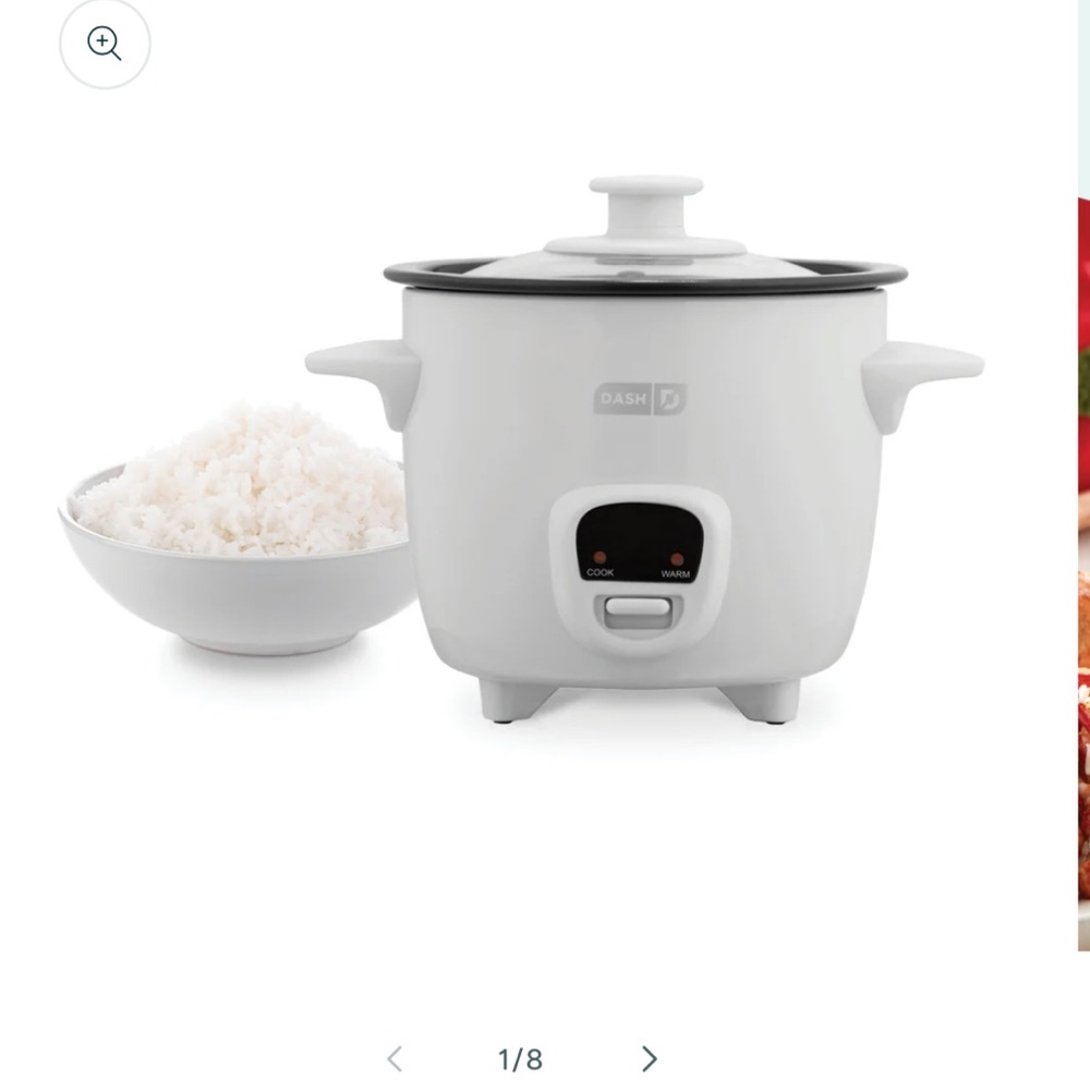 ⚡️🚚 MOVING SALE! 🍚 Dash Mini Rice Cooker with Keep Warm